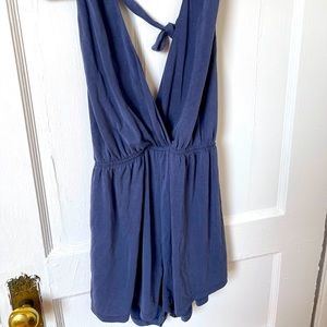 Cute Blue Romper